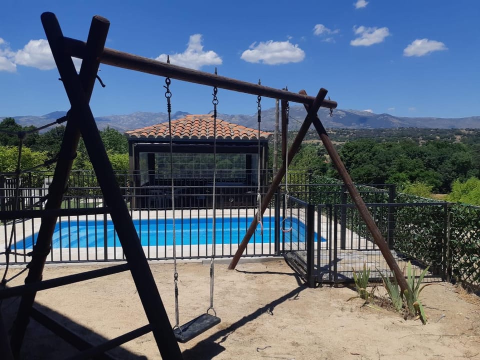 Day, Natural landscape, Children play ground, Mountain view, Swimming pool, Swimming pool