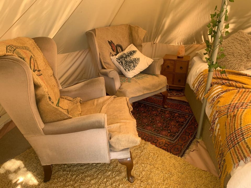 Plum Tree Glamping near Brighton Luxury tent in Brighton