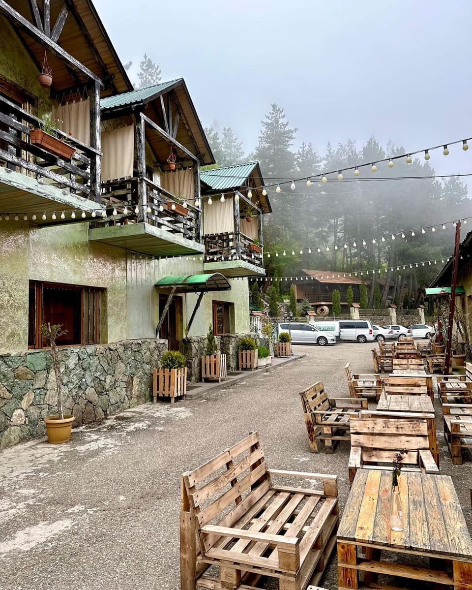 Property building, Day, Natural landscape, Mountain view, Parking