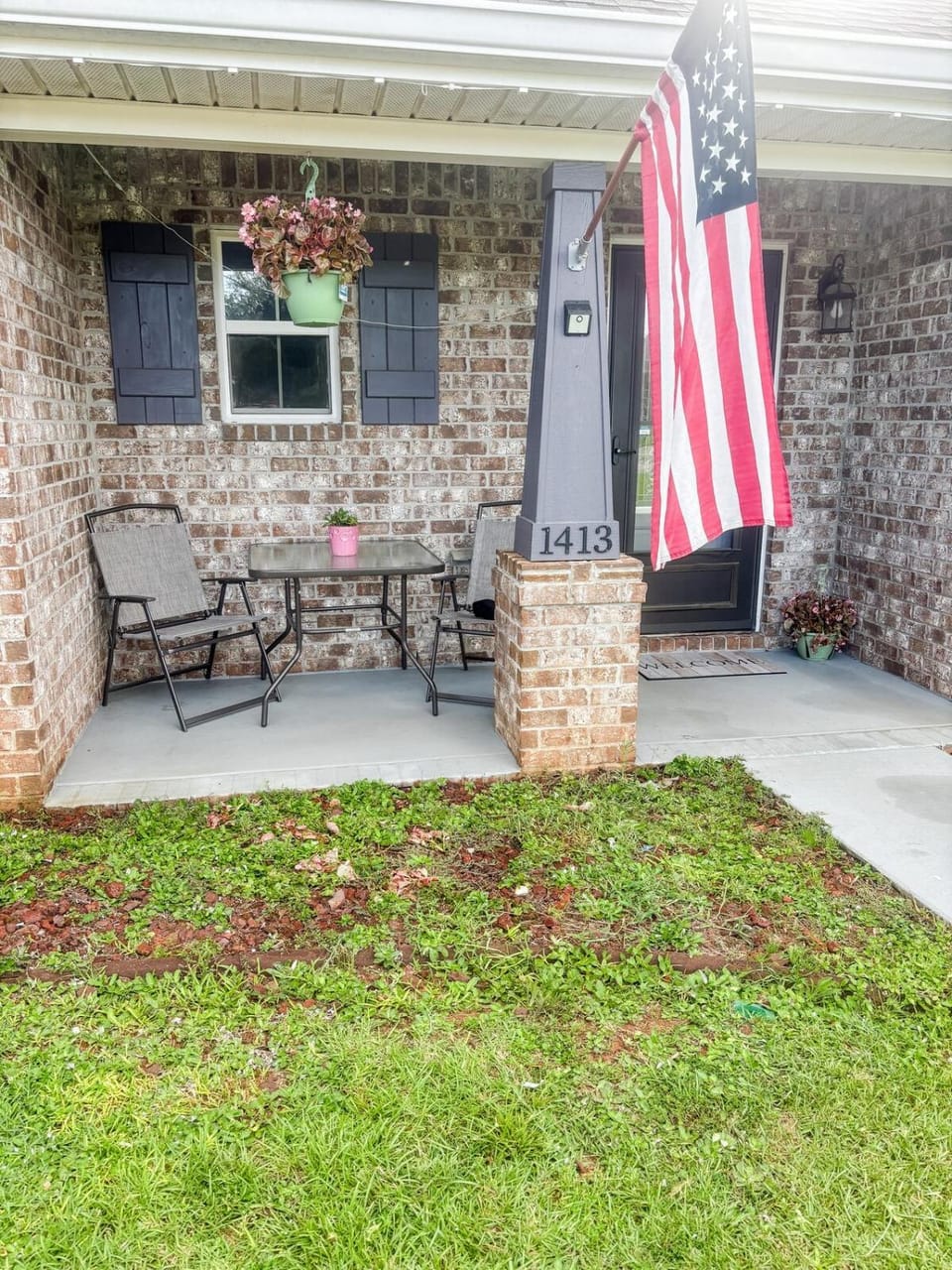 Property building, Patio