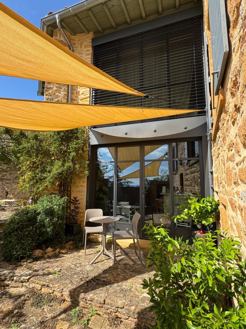 Property building, Patio