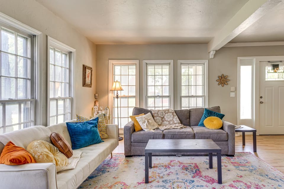 3 Mi to Dtwn OKC: Pet-Friendly Paseo Gem! House in Oklahoma City