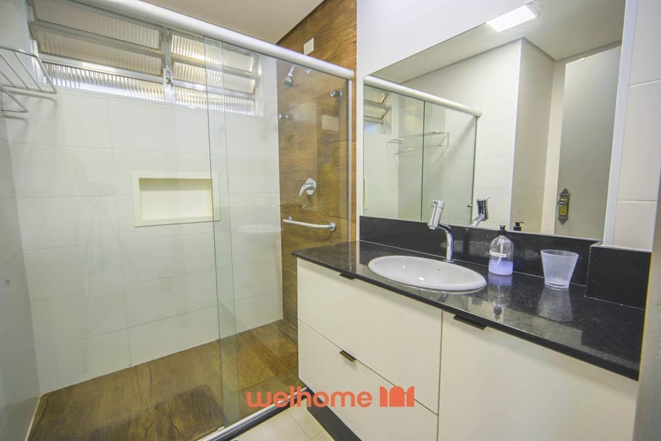 Apartamento em Santos a 50m da Praia do Gonzaga Apartment in Santos