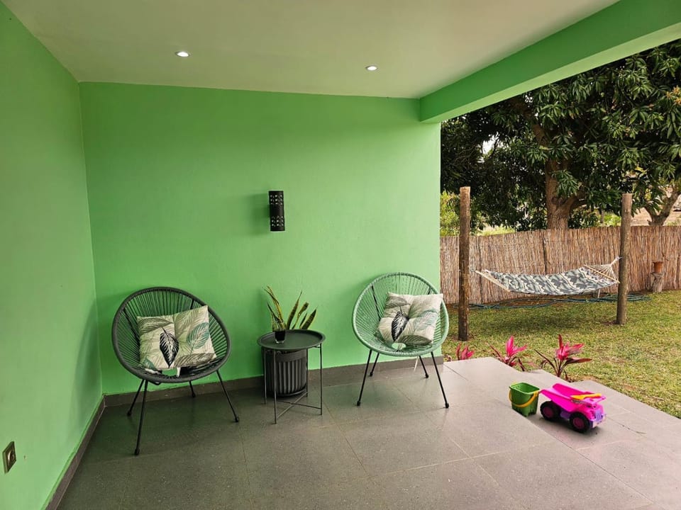 Garden view, sunbed