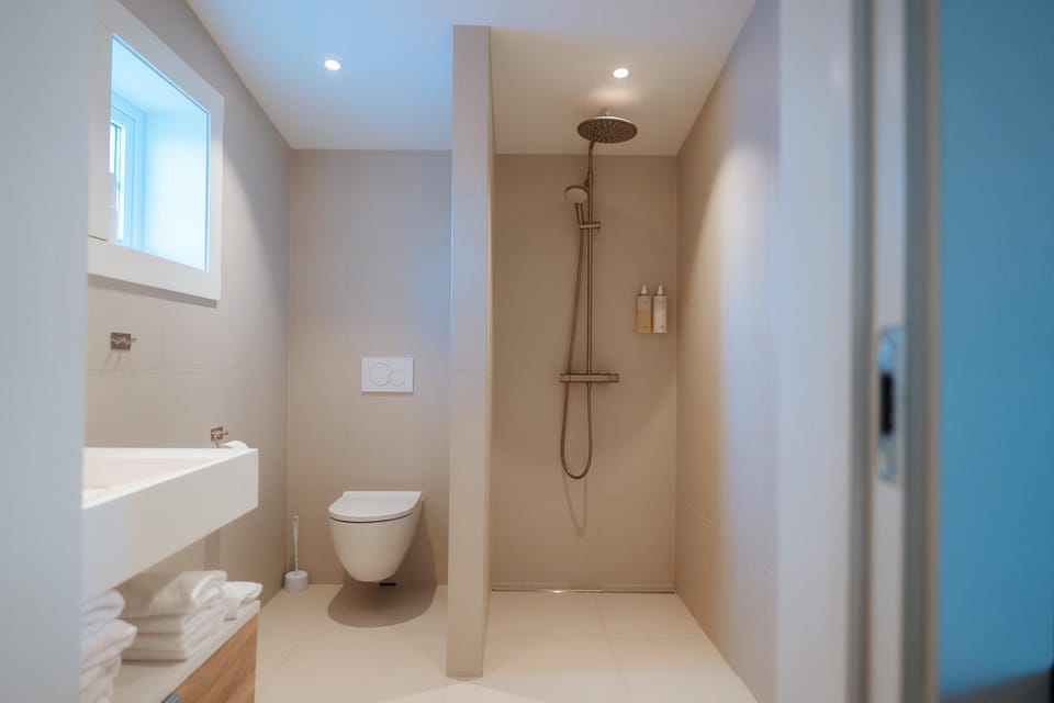 Shower, Bathroom, towels