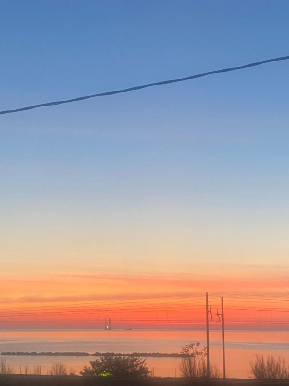 Natural landscape, Sea view, Sunrise, Sunset