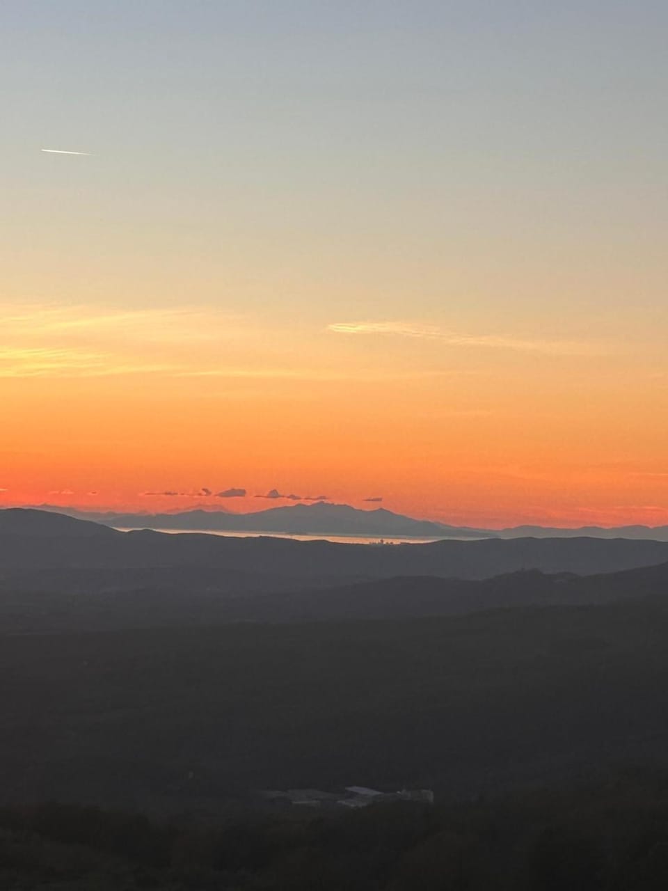 Natural landscape, Sunset