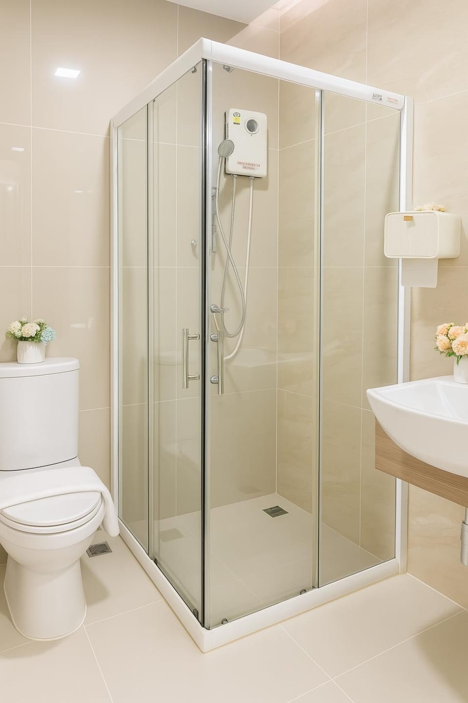 Shower, Toilet, Bathroom