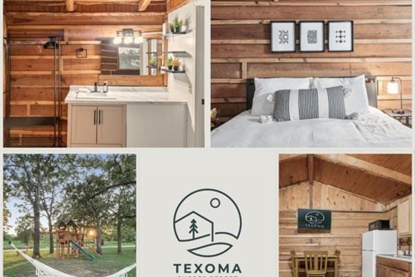 Spacious Wooden Suite #1 By The Lake at Texoma Shores Resort Hotel in Lake Texoma