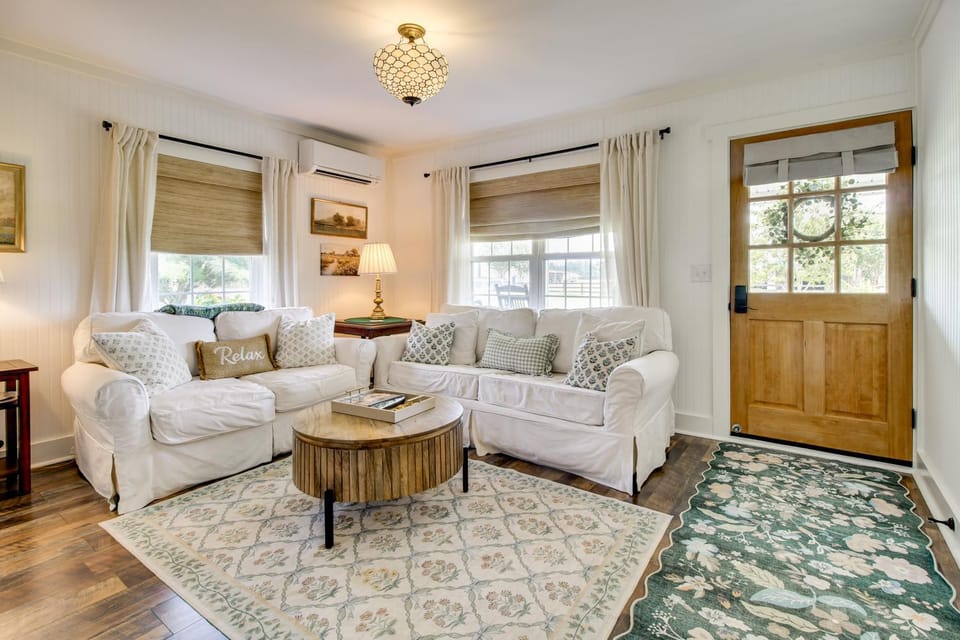 ‘Shepard Cottage’ Near Wilmington & Wedding Venue House in North Carolina