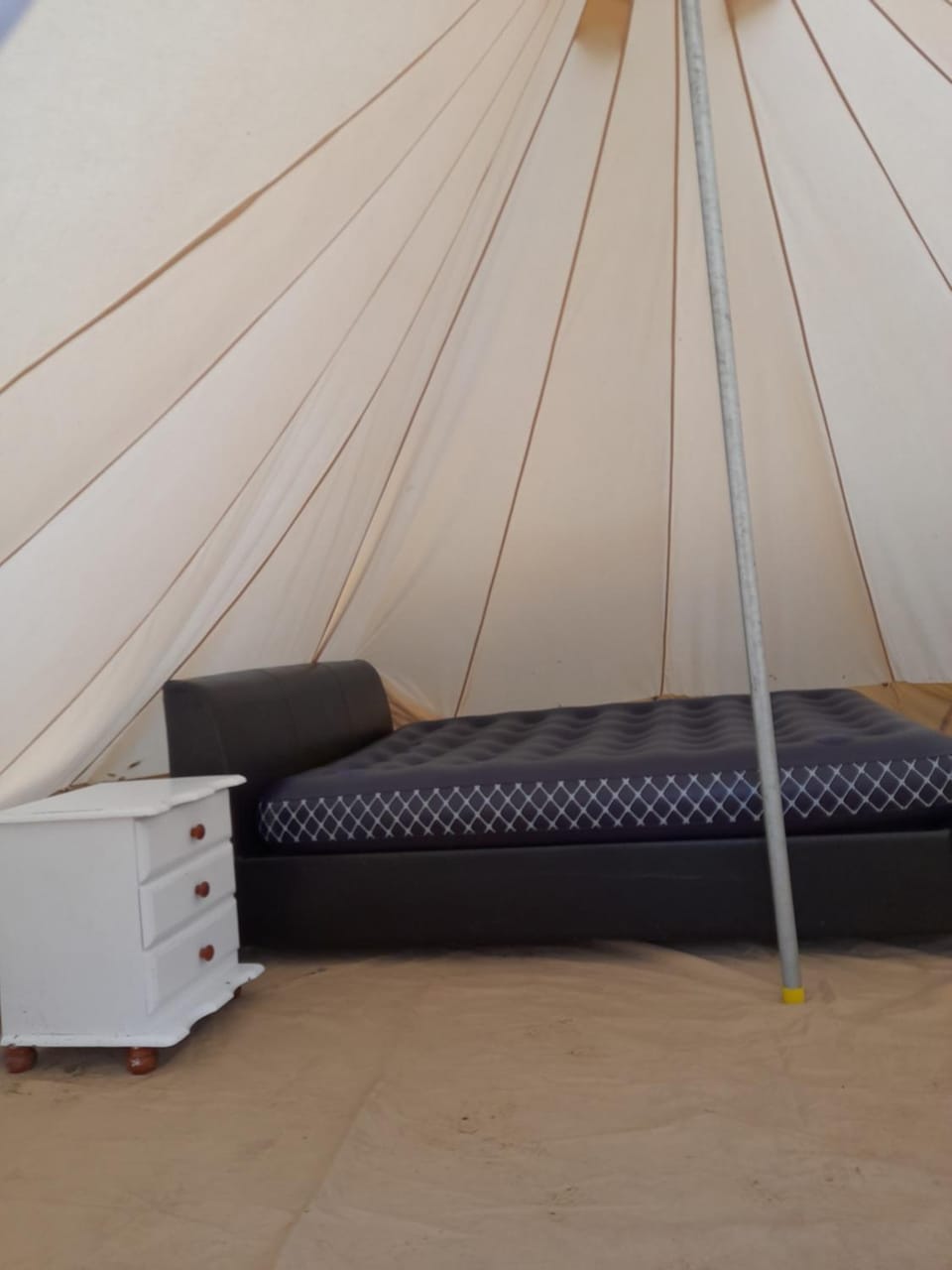 St Mullins Glamping Bell Tent Luxury tent in County Kilkenny