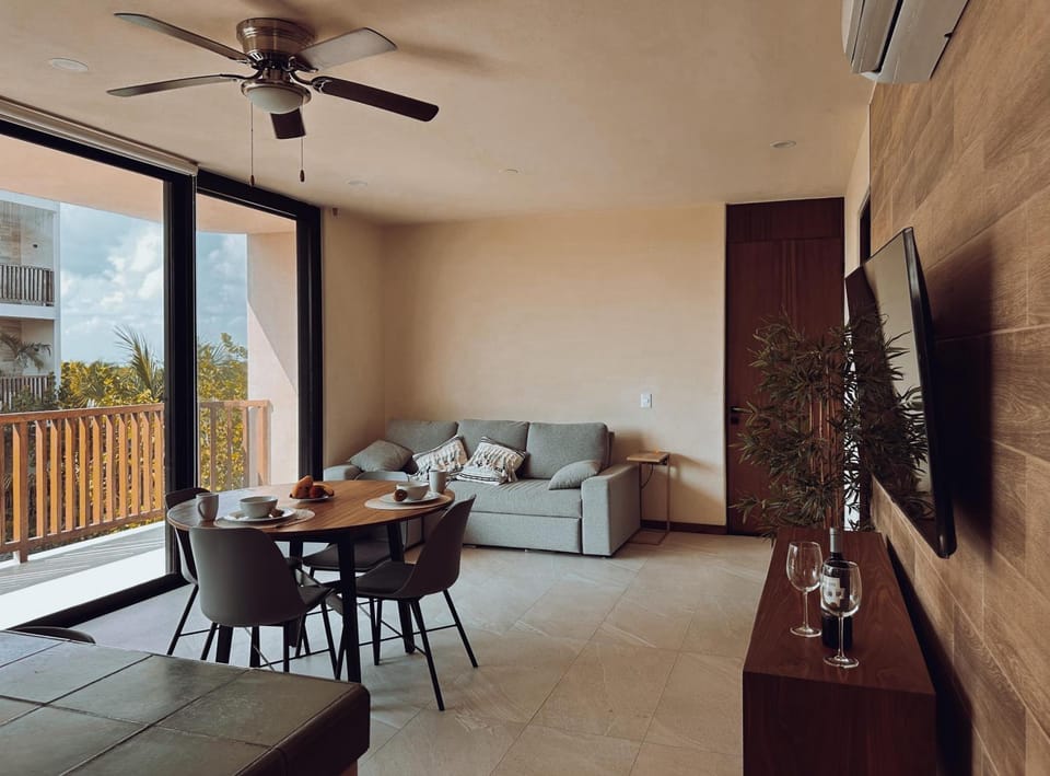 Golden Hour 2BR Ocean View Apt Apartment in Holbox