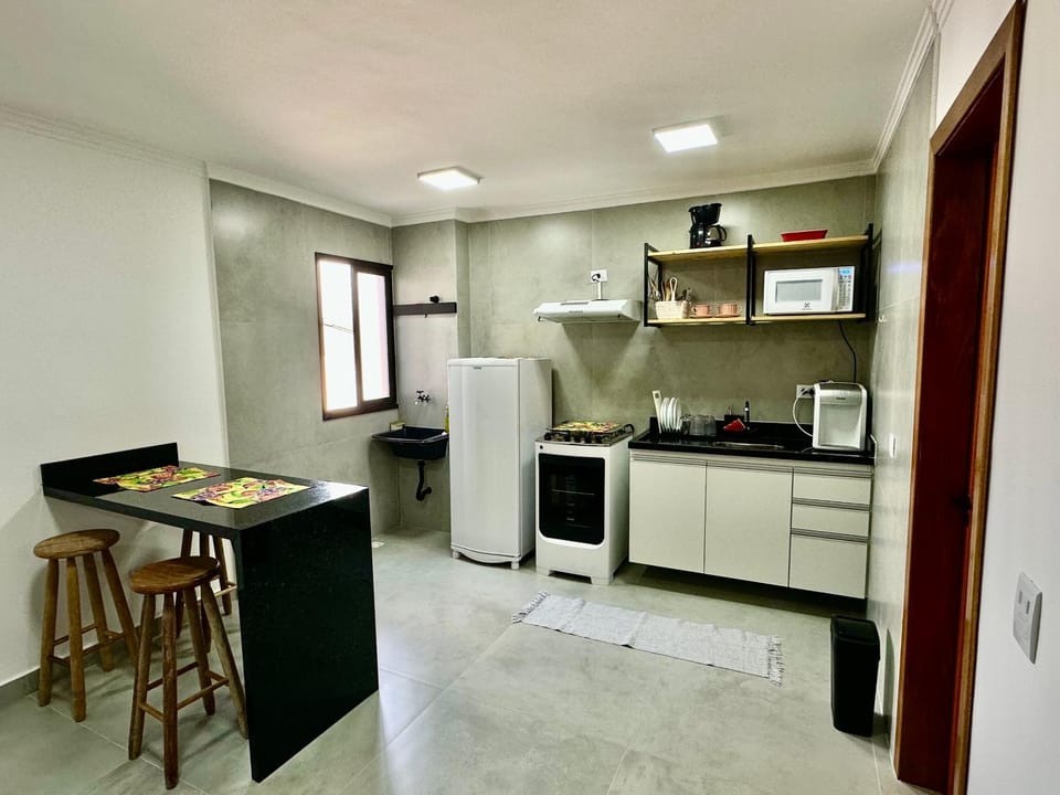 Kitchen or kitchenette, Dining area, oven, stove, toaster