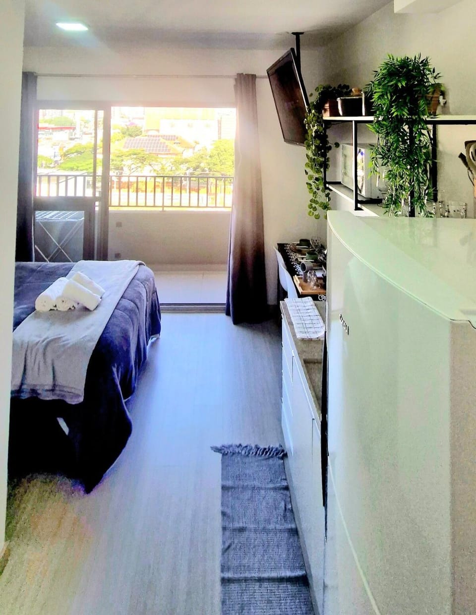Studio Metrô Tatuapé Wi-fi-Piscina-Academia Apartment in Sao Paulo City