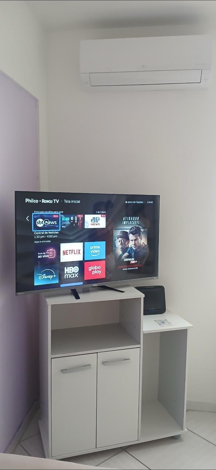 Apartamento em Jacaraípe com quarto climatizado Apartment in Serra