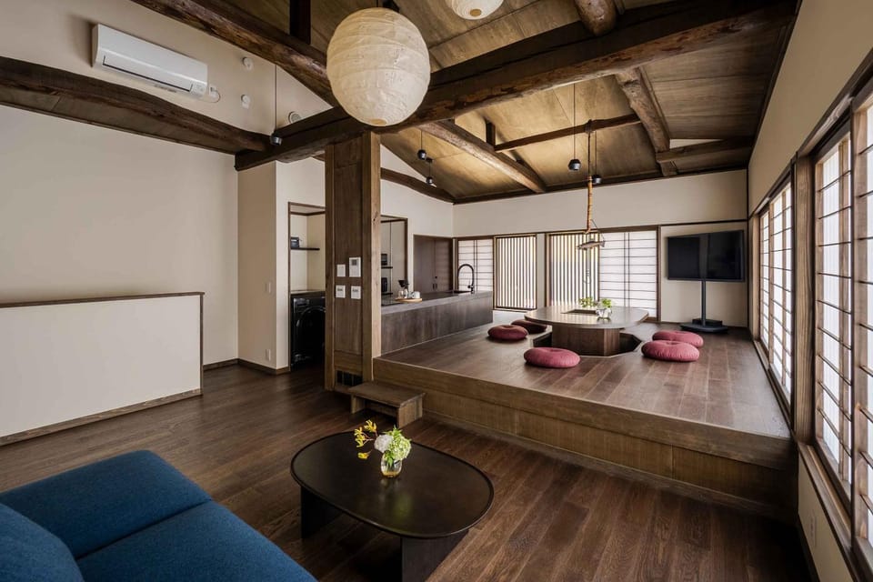 Kitchen or kitchenette, Living room, Photo of the whole room