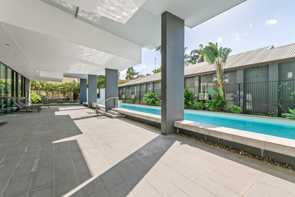 Kangaroo Point 2-Bed Flat with Gym & Pool Apartment in Kangaroo Point