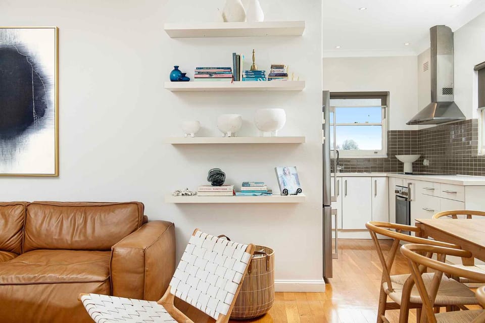 Kitchen or kitchenette, Living room, Dining area, stove