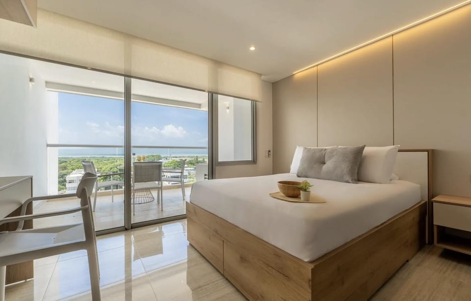 CB739 | Suite Relajante Vista Frente al Aeropuerto Apartment in Cartagena