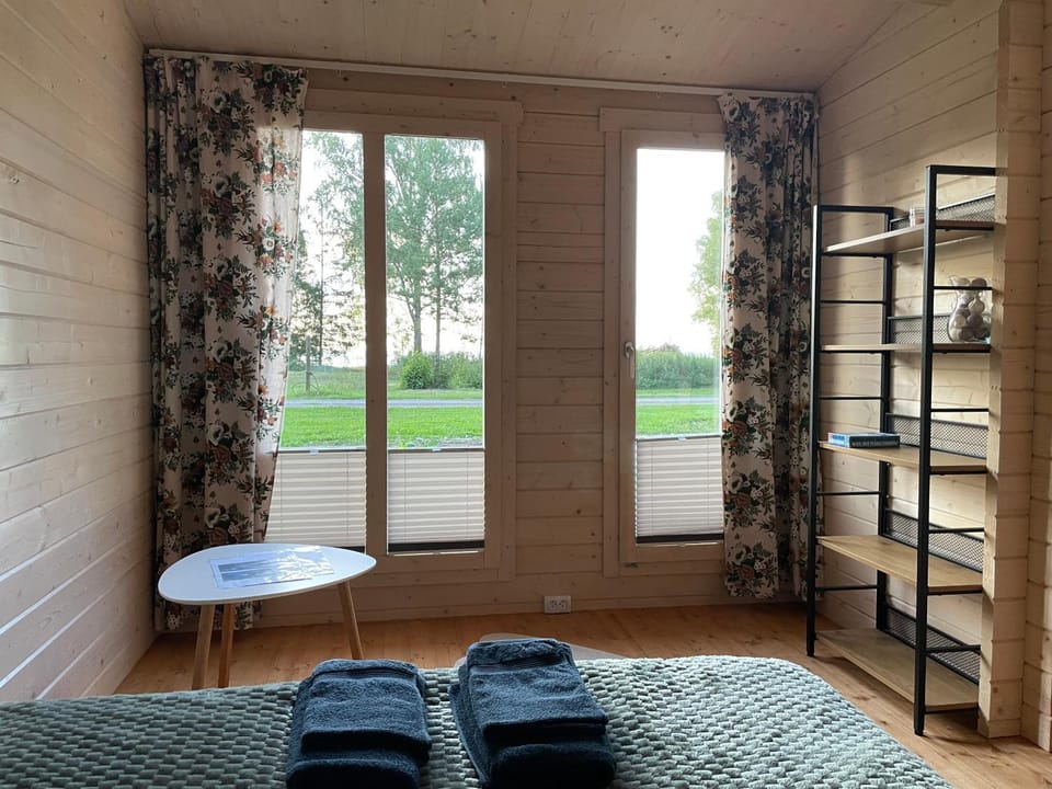Minimalism by the sea- wind, bed and sun Campground/ 
RV Resort in Harju County, Estonia