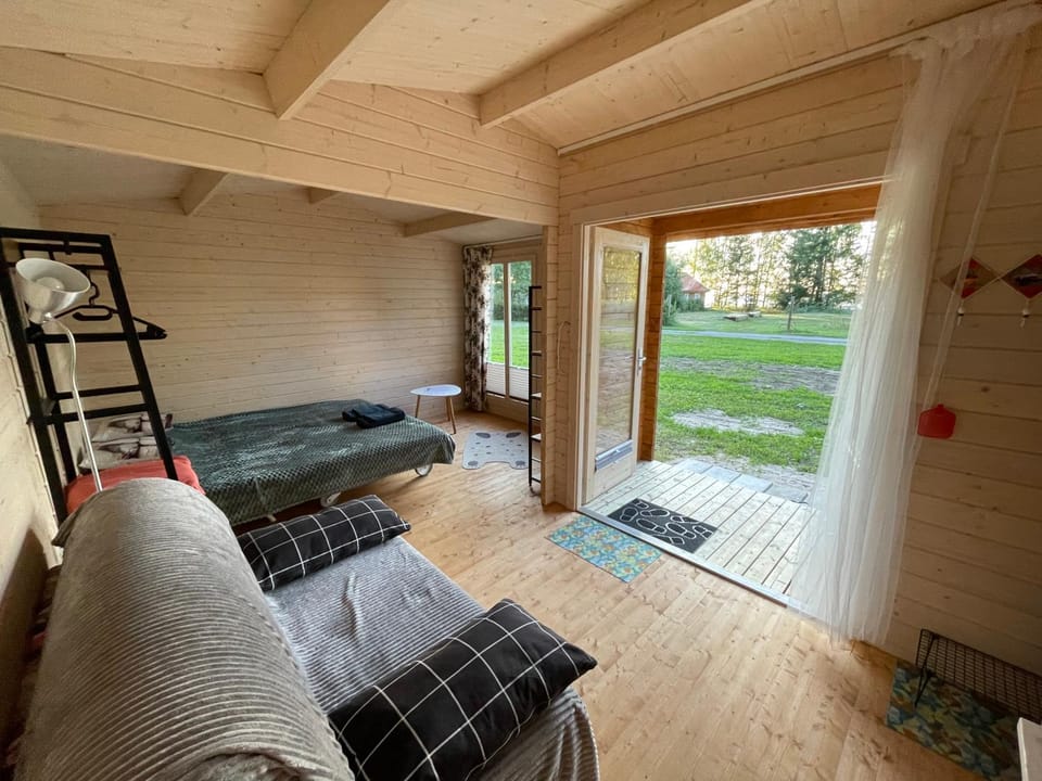 Minimalism by the sea- wind, bed and sun Campground/ 
RV Resort in Harju County, Estonia