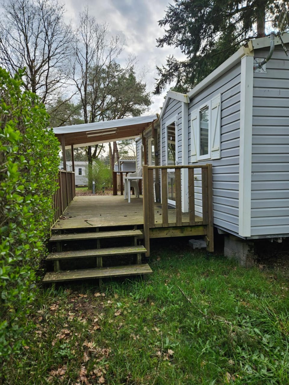 Property building, Patio