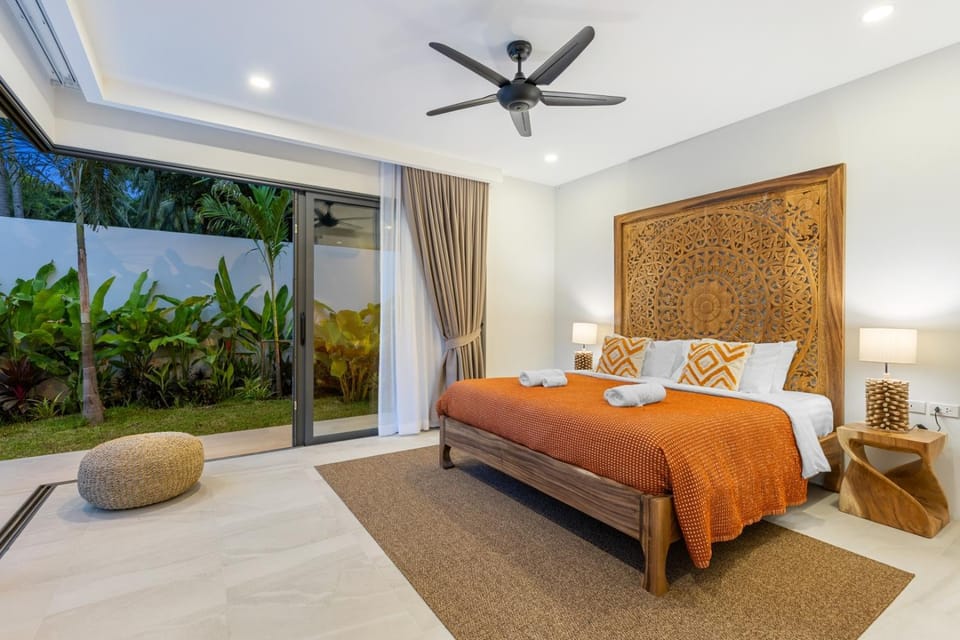 Villa Jungle Jem Tropical Garden -Airport pick up Villa in Ko Samui
