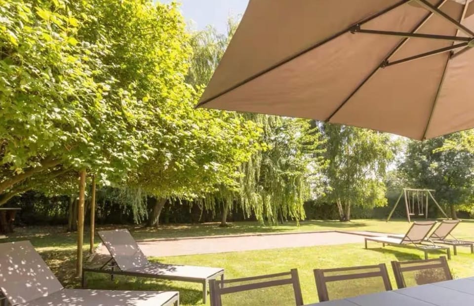 Patio, Garden, sunbed
