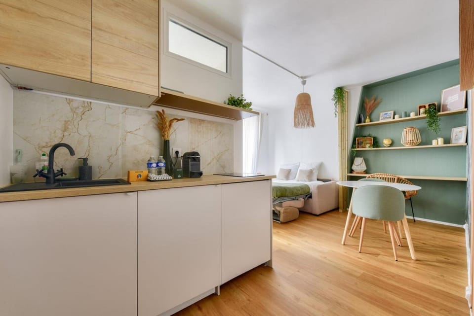 Studio Chic & Bohème aux Portes de Paris Apartment in Levallois-Perret