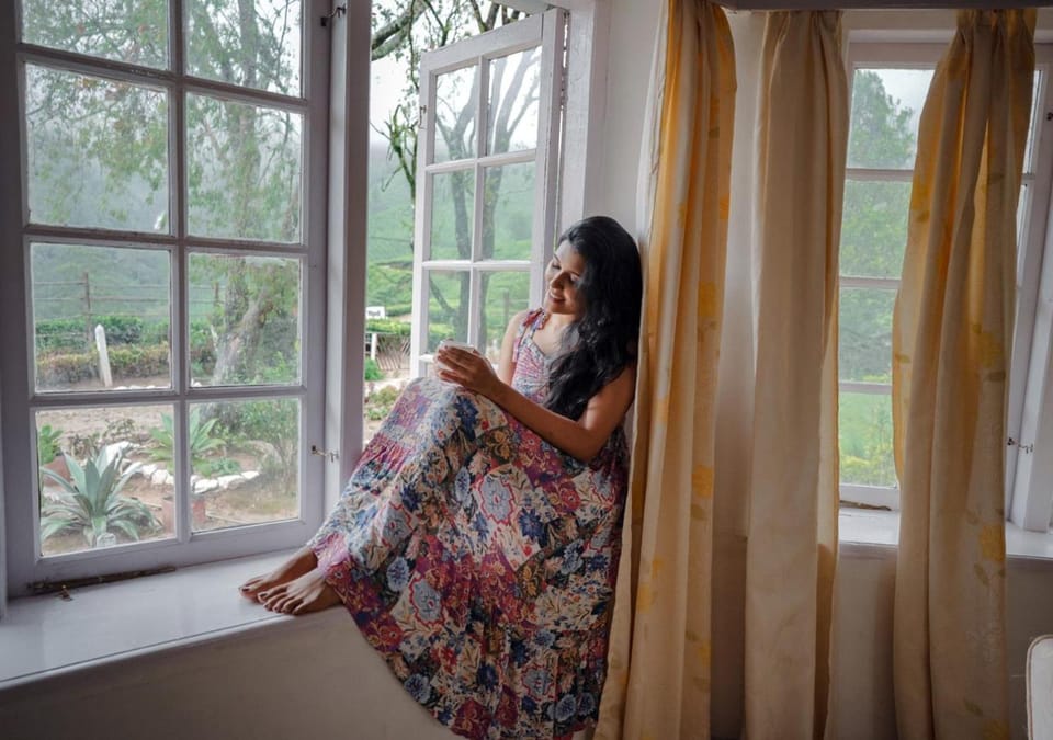 Spring, People, Garden, View (from property/room), Living room, Garden view, group of guests