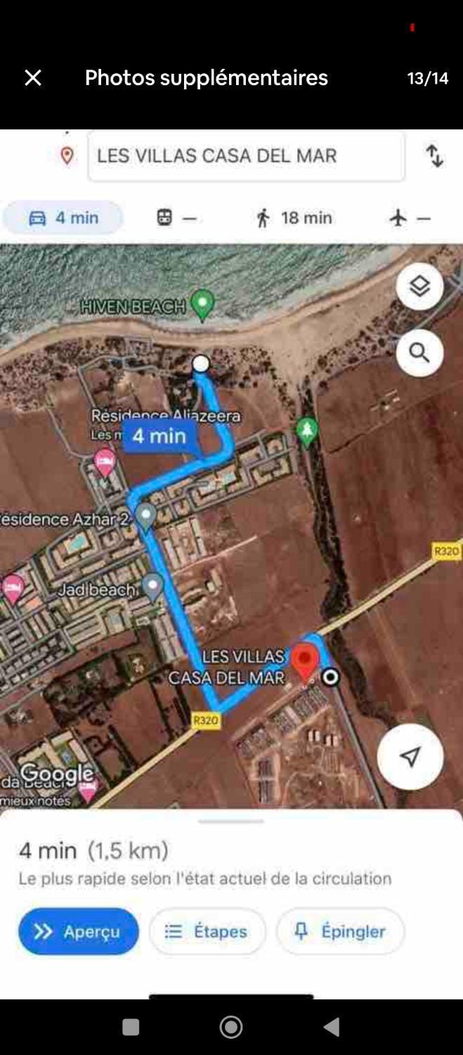 Luxury family villa Campground/ 
RV Resort in Casablanca-Settat