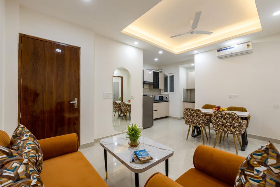 Limewood Stay 2 BHK Service Apartment Near Artemis Hospital Hotel in Gurugram