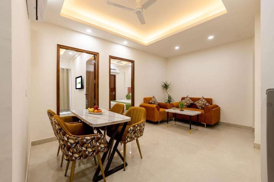 Limewood Stay 2 BHK Service Apartment Near Artemis Hospital Hotel in Gurugram