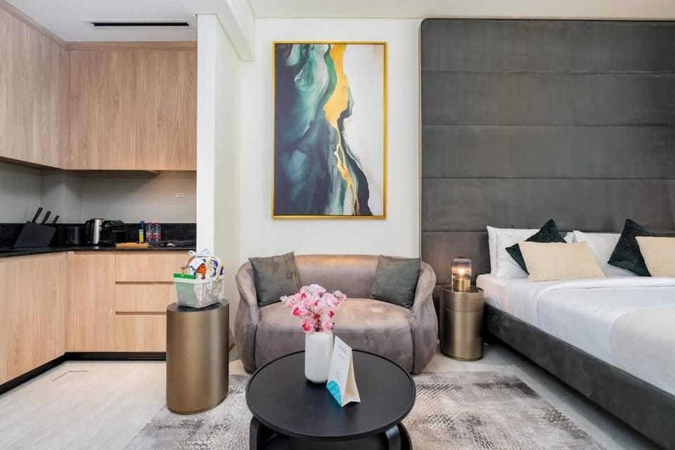 Airstay - Studio Retreat - Pool Views - JVC - Monthly Offer Available Apartment in Dubai