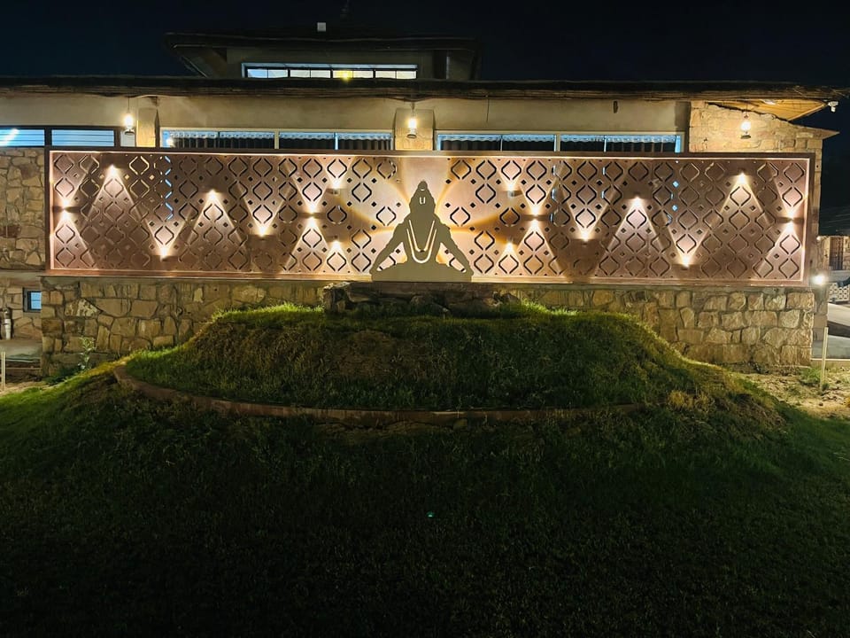 Property building, Children play ground, Garden view