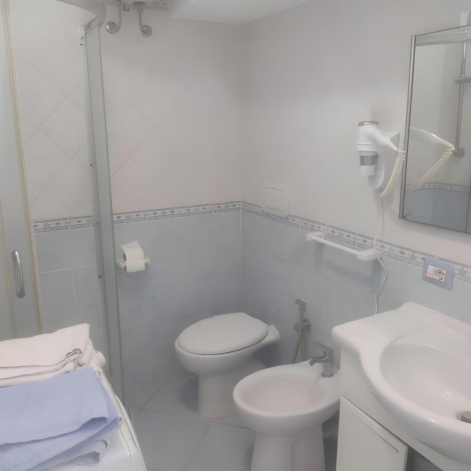 Bathroom, Living room