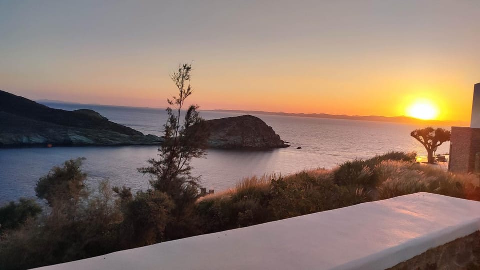 Nearby landmark, Natural landscape, Mountain view, Sea view, Sunset