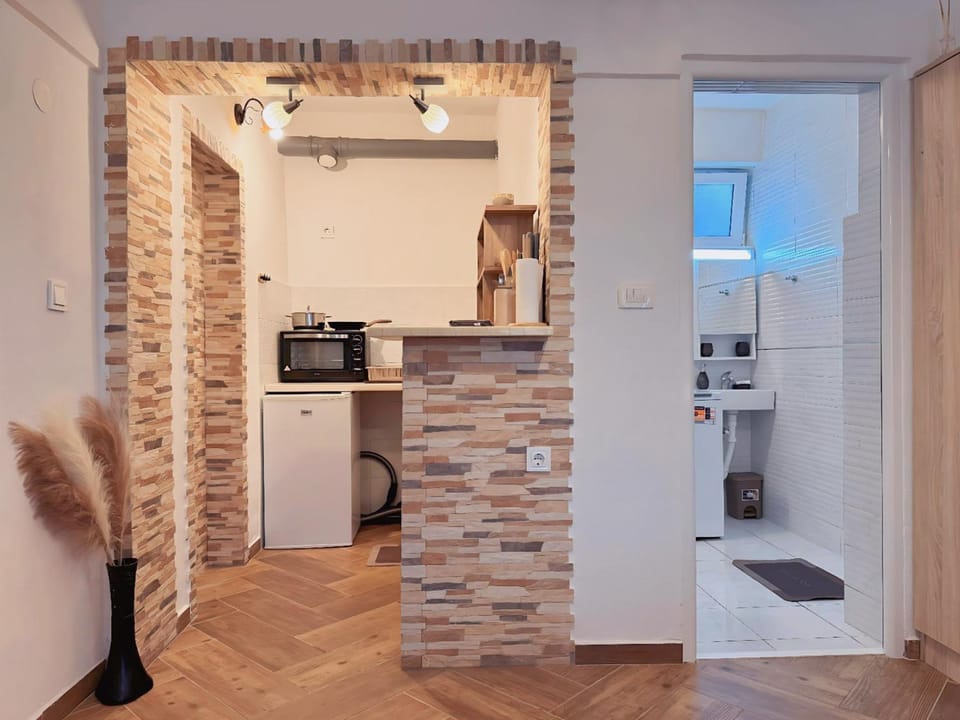Kitchen or kitchenette, minibar, pet friendly, stove, toaster