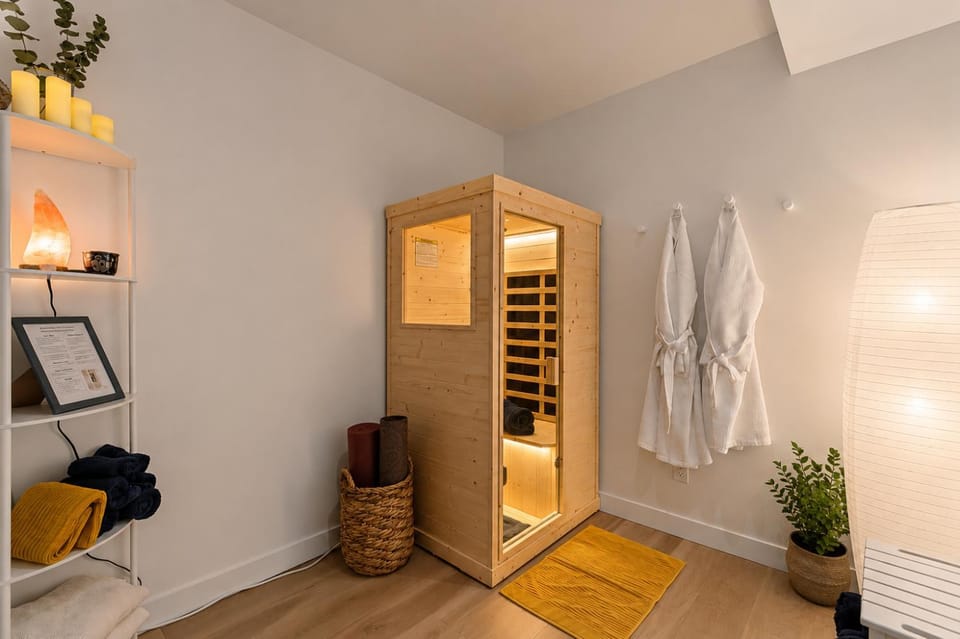 Sauna, Spa and wellness centre/facilities, towels