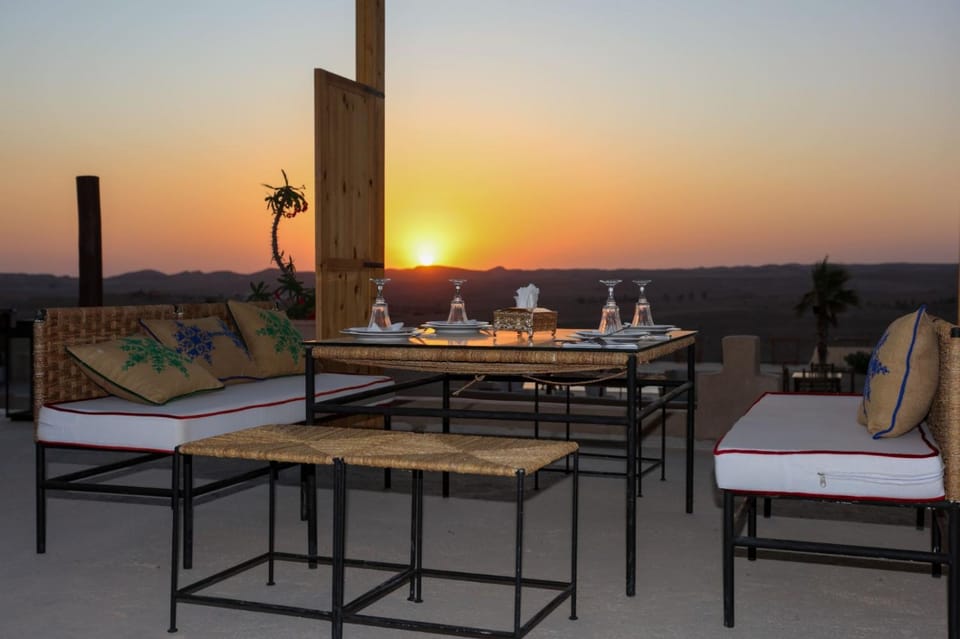 Patio, Day, Natural landscape, View (from property/room), Balcony/Terrace, Living room, Seating area, Dining area, Sunrise, Sunset, sunbed