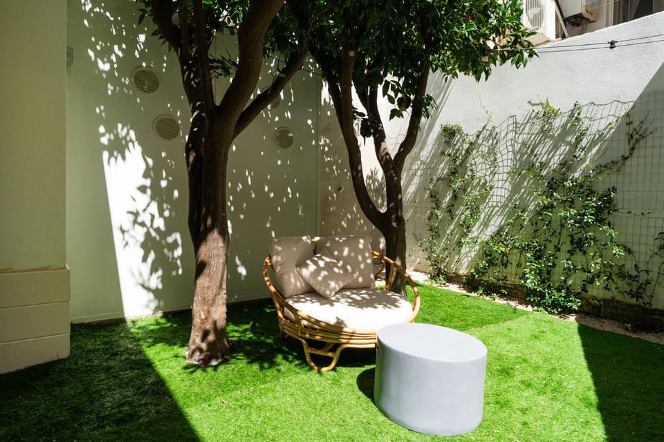 Garden, Garden view, sunbed
