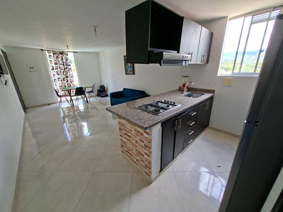 Espacio Moderno con Vista y Piscina Privada Apartment in San Gil