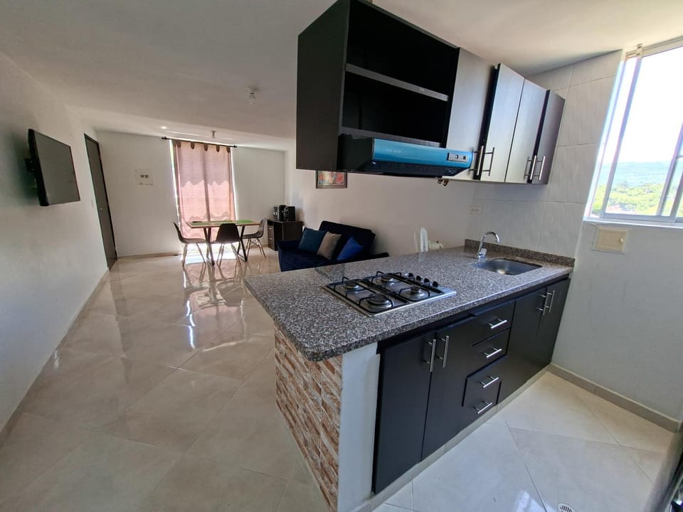 Espacio Moderno con Vista y Piscina Privada Apartment in San Gil