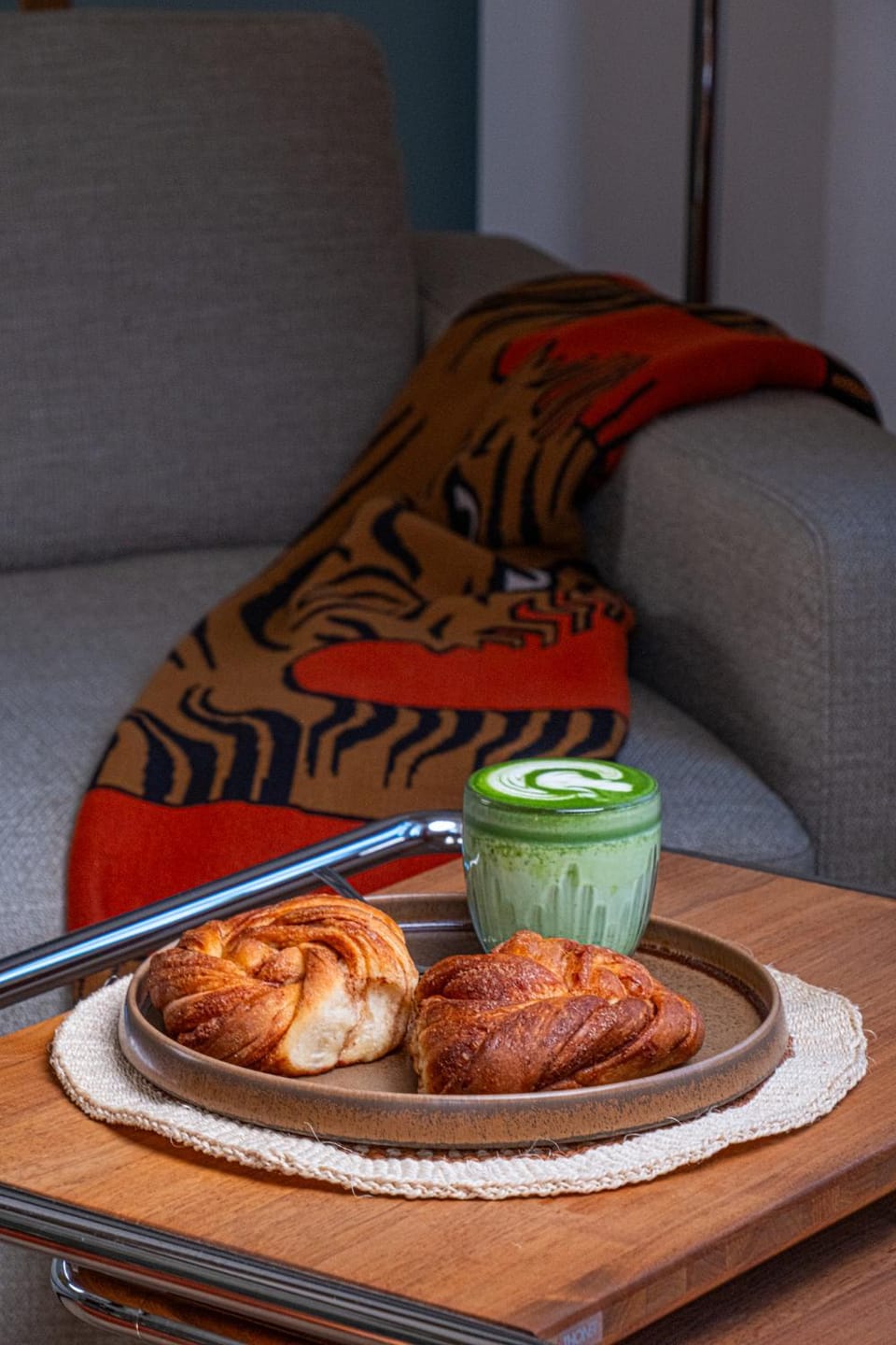 Seating area, Food