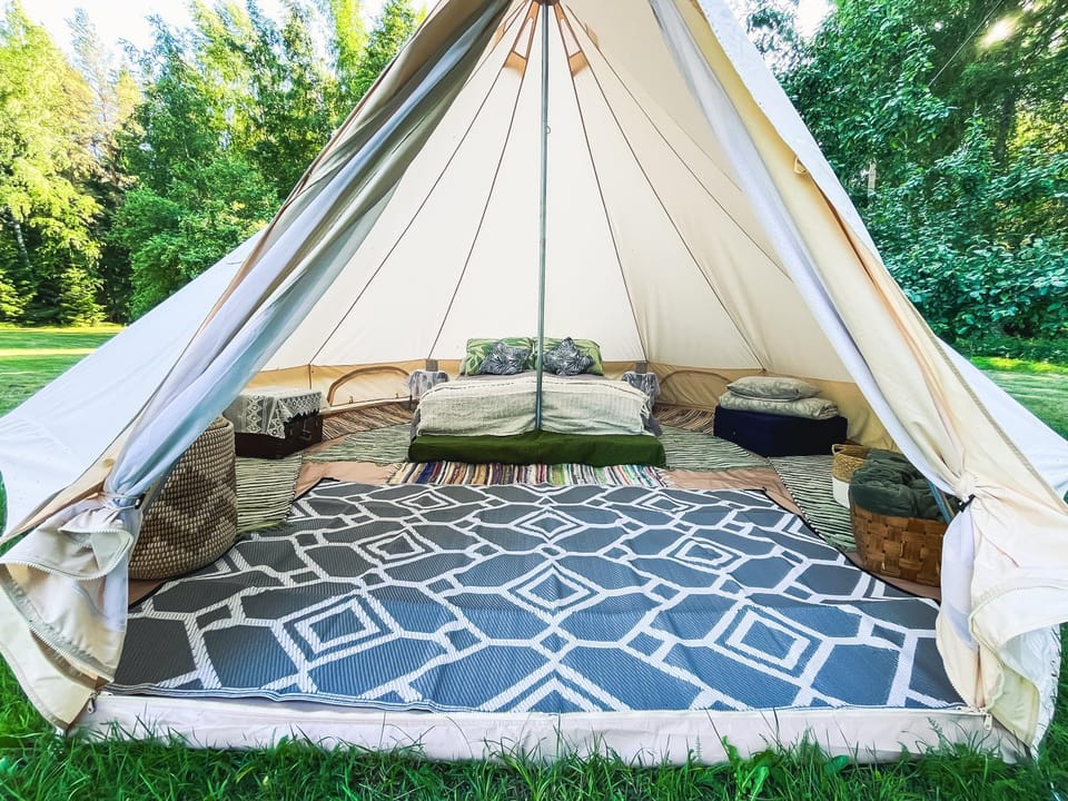 Lahemaa Nature Glamping - Koit Luxury tent in Harju County, Estonia
