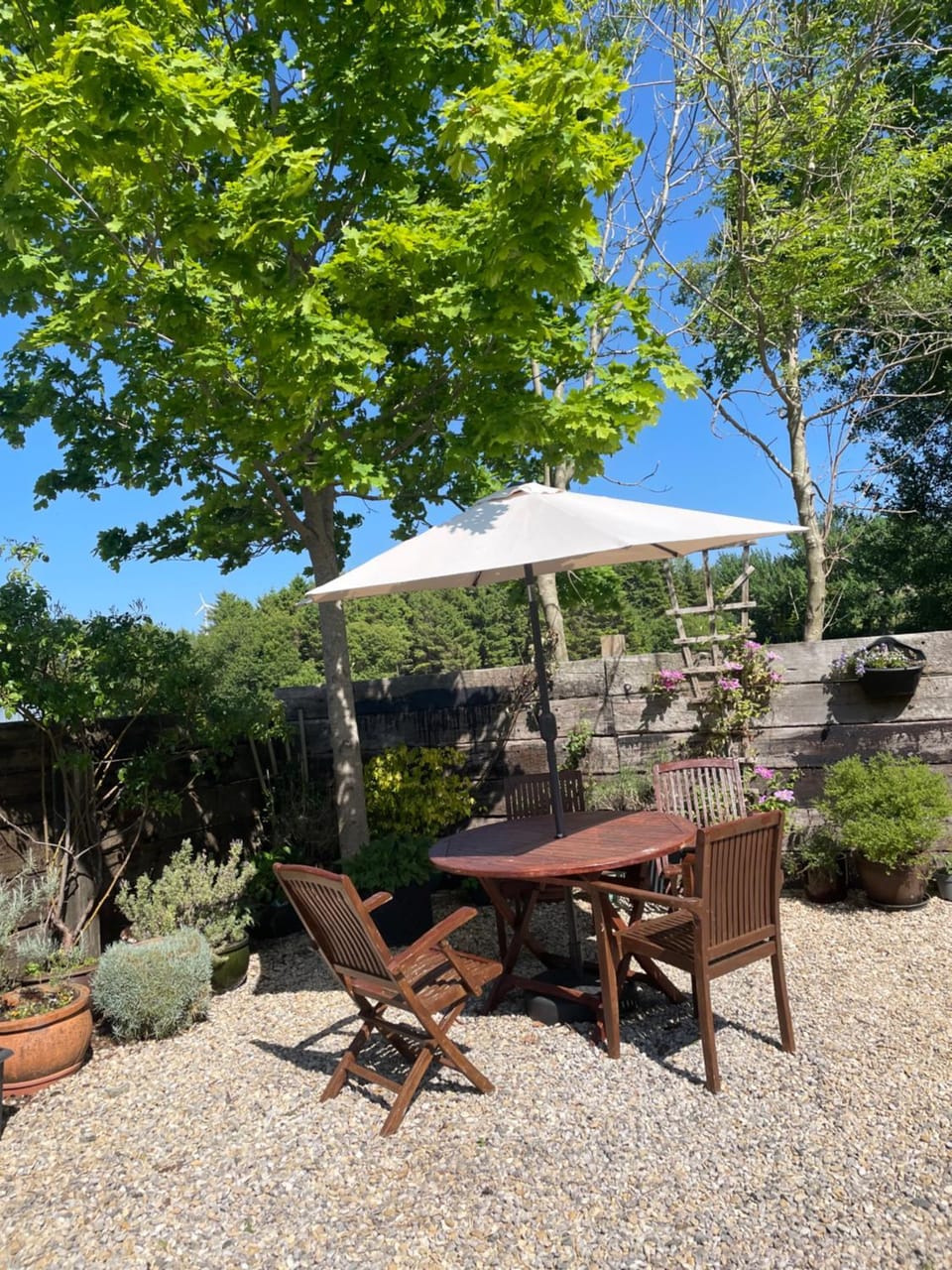 Garden, Dining area
