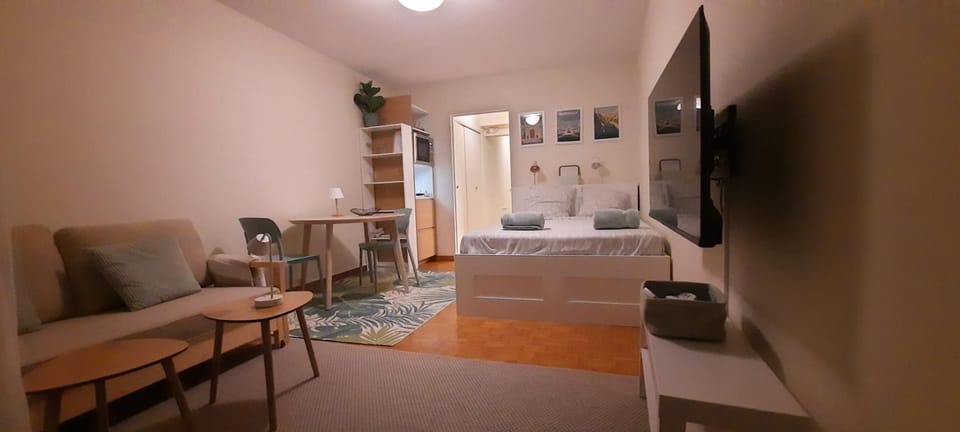 Communal lounge/ TV room, Bed, TV and multimedia, Living room, Photo of the whole room, Seating area