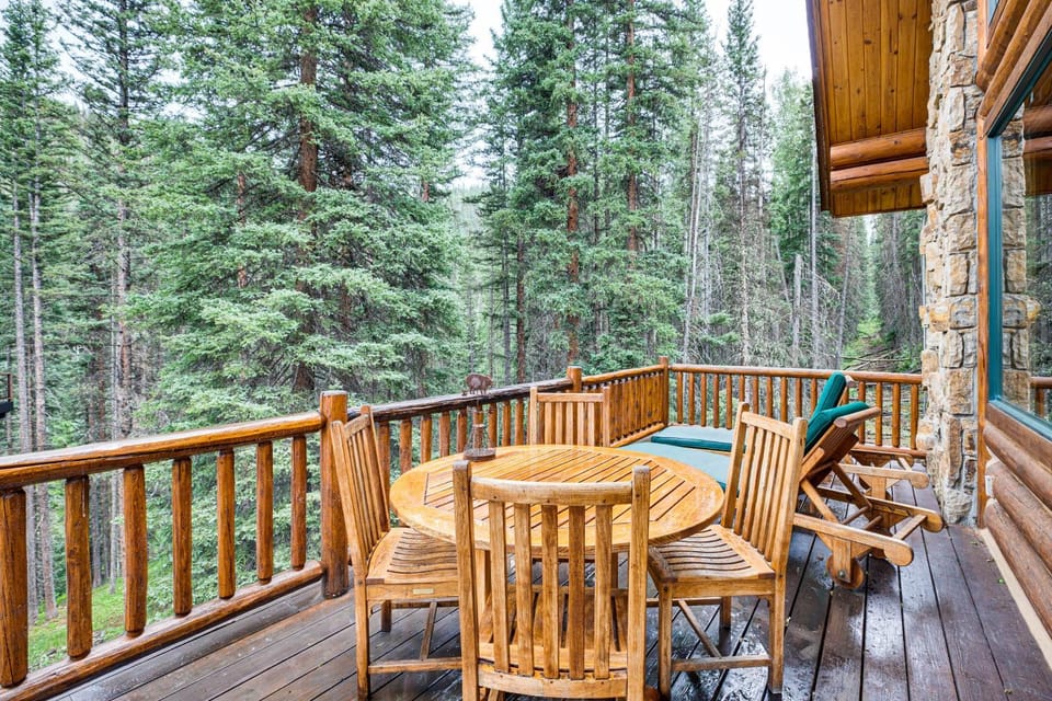 Stunning Views! Ski-In/Out Mountain Village Cabin Cabin in Mountain Village