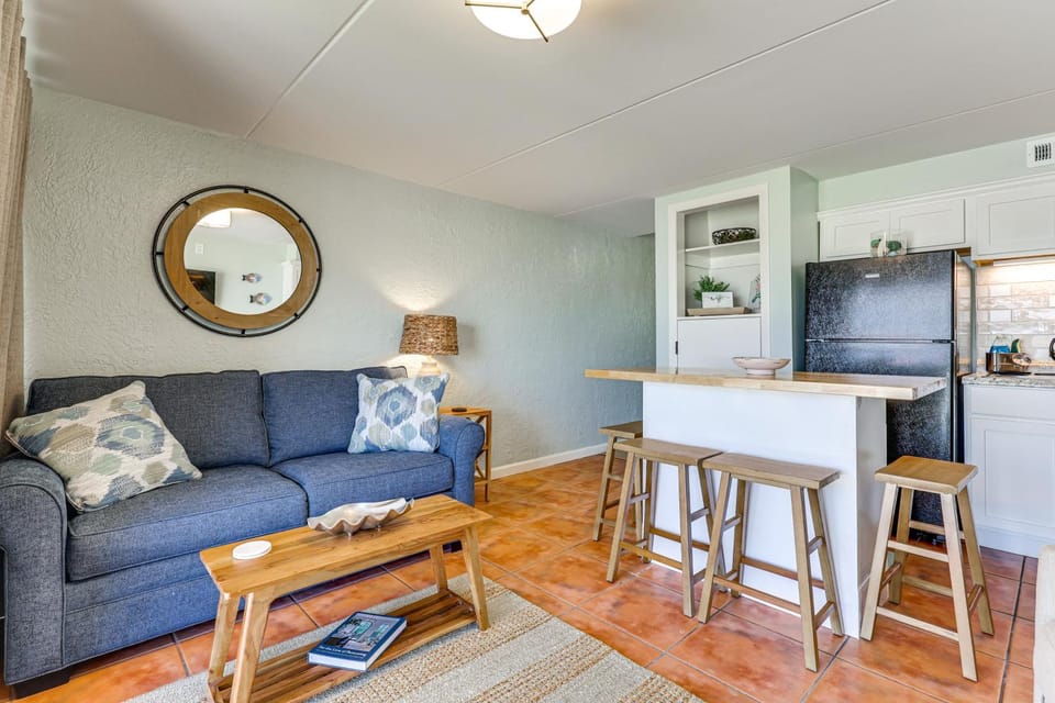 Carolina Beach Condo w/ Marina View, on Boardwalk House in Carolina Beach
