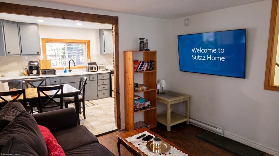 Communal lounge/ TV room, TV and multimedia, Kitchen or kitchenette, Living room, Seating area, Dining area, Evening entertainment
